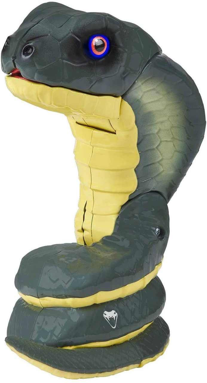 WOW WEE Untamed Snakes Fingerlings Fang (King Cobra) Interactive Toy