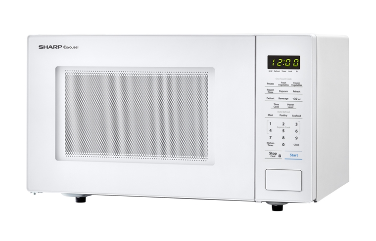 SHARP 1.1 Cu. Ft. 1000 Watt Countertop Microwave (SMC1131CW)