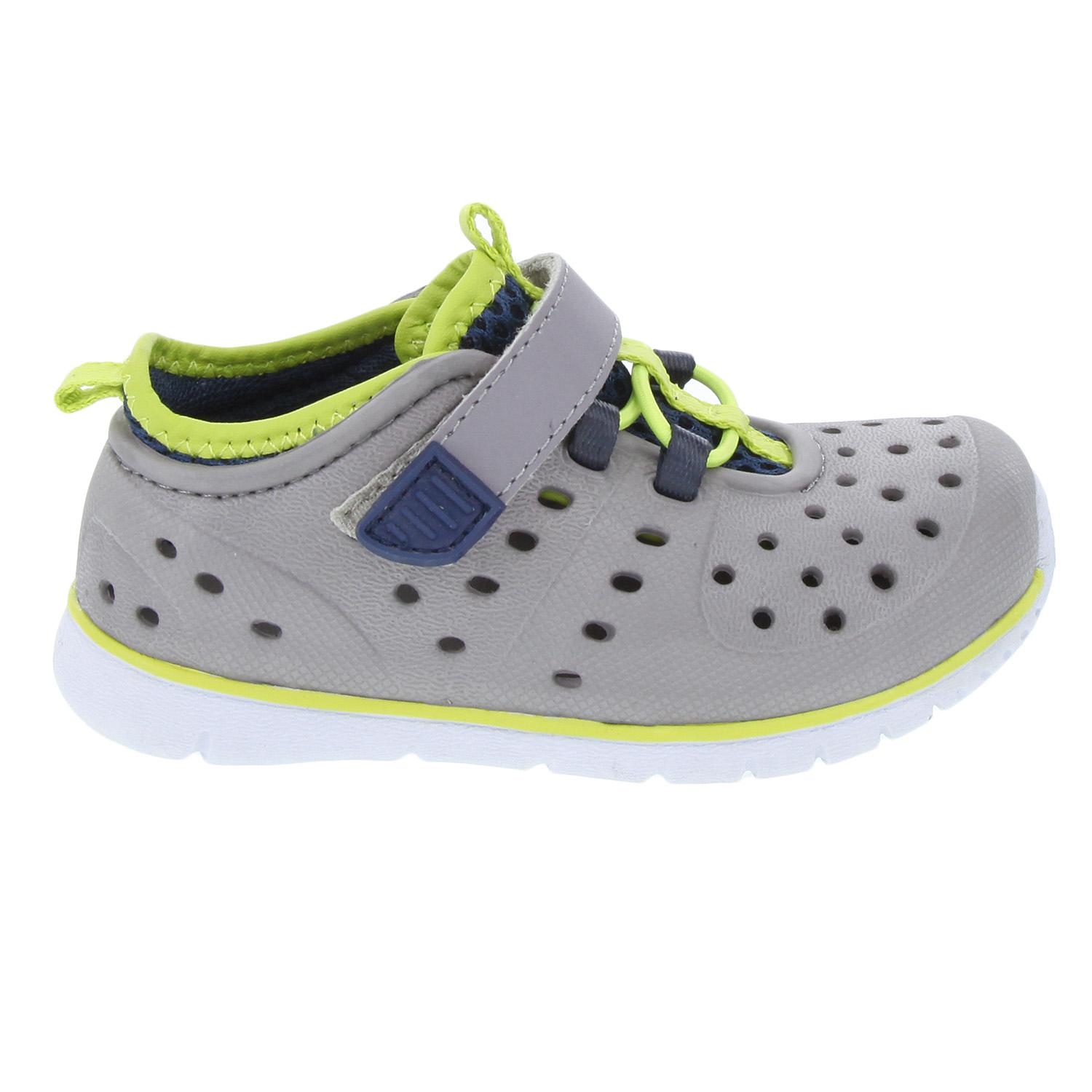 Member's Mark Kids Mud Puppy Slip On Shoe in Grey Lime, 7