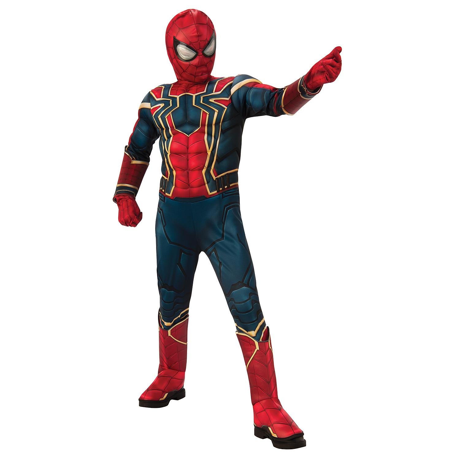 Big Boys Superhero Costume In Iron Spider, 810 / 57 Years