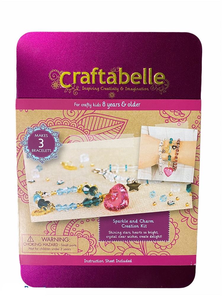 CRAFTABELLE Sparkle and Charms Creation Kit