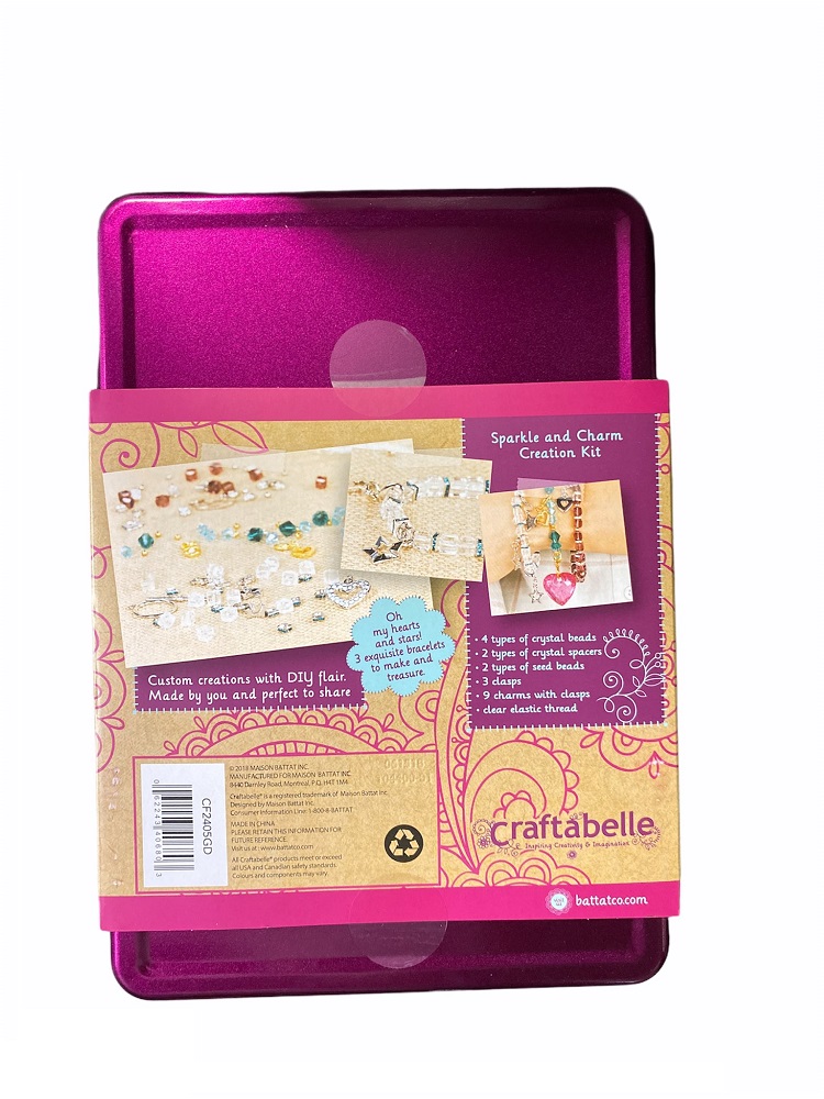 CRAFTABELLE Sparkle and Charms Creation Kit