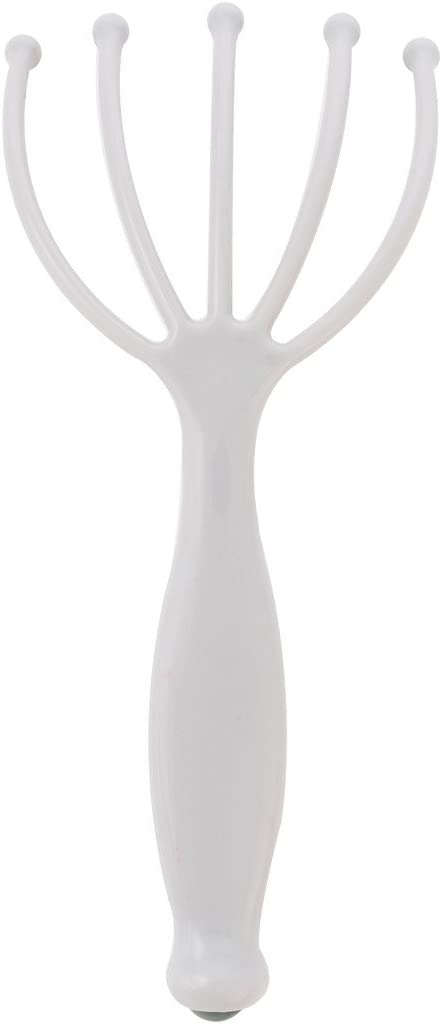 THERAWELL DIY Massage Therapy Scalp/Head Massager in Grey