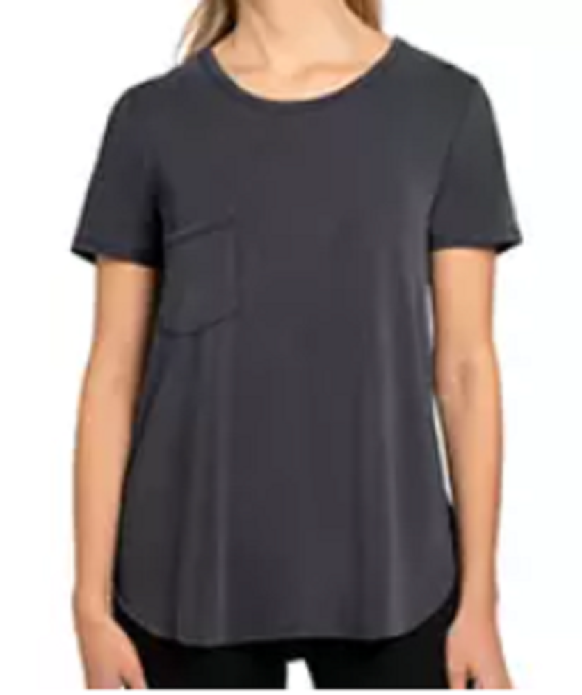 MEMBER'S MARK Women's Premium Pocket Tee in Black, S