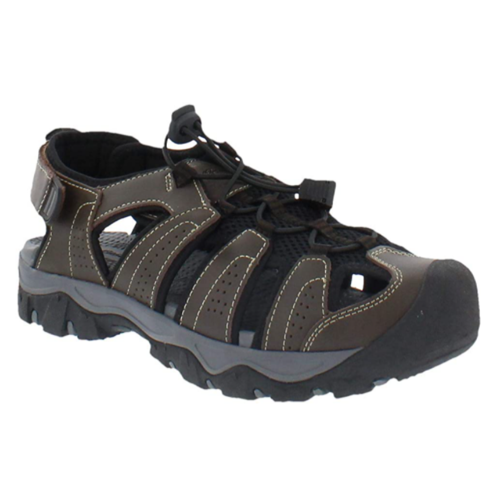 EDDIE BAUER Men's Bump Toe Sandal in Brown, 9M