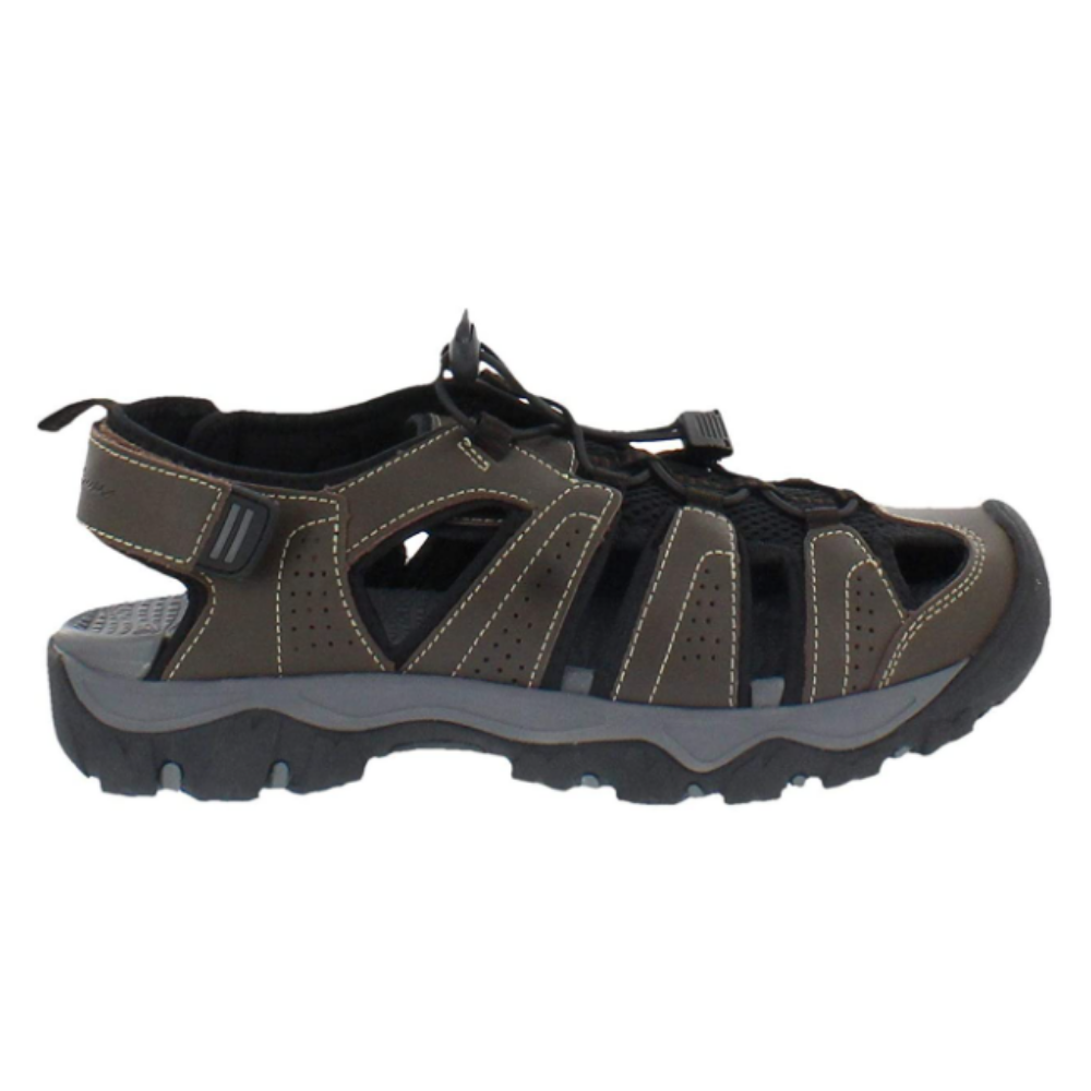 EDDIE BAUER Men's Bump Toe Sandal in Brown, 9M