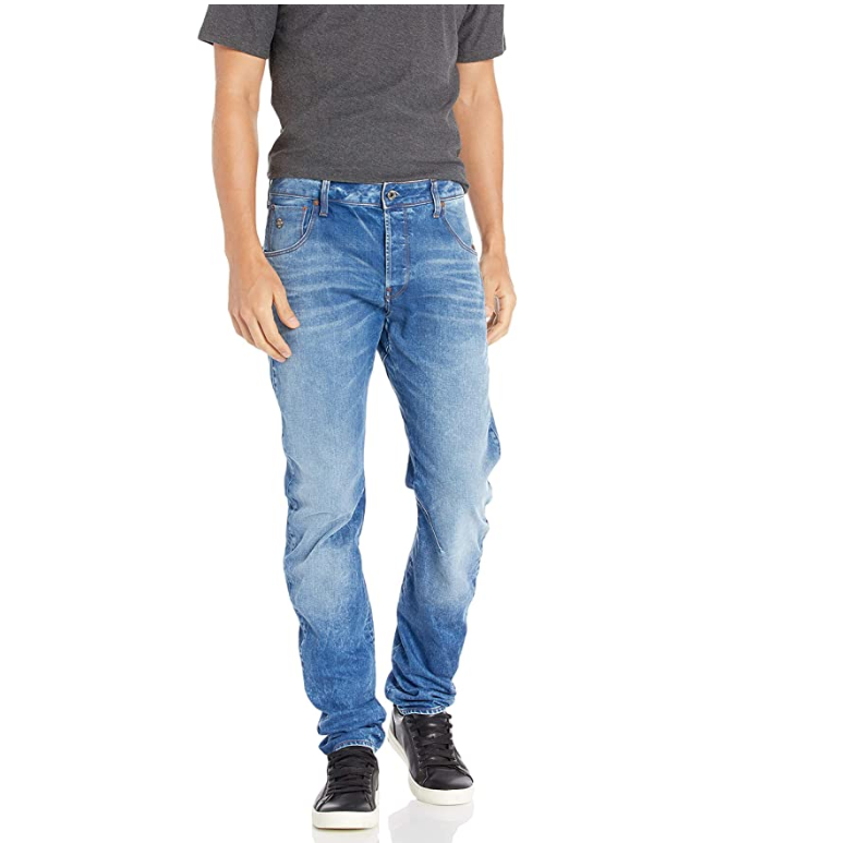 GStar Raw Men's Arc 3D SlimFit Arc Itano Stretch Denim, Light Aged, 36x30
