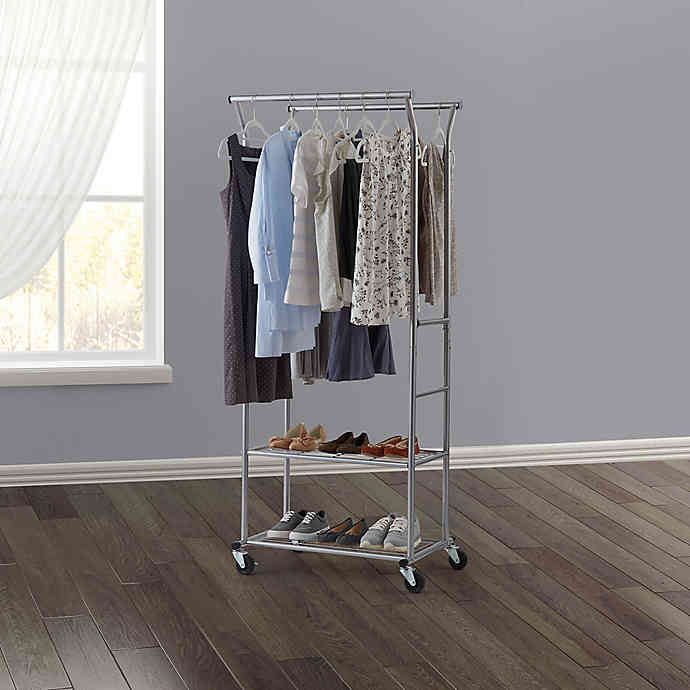 ExtraLarge Dual Bar Garment Rack