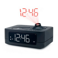 CAPELLO Project Time Table Clock In Black