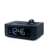 CAPELLO Project Time Table Clock In Black
