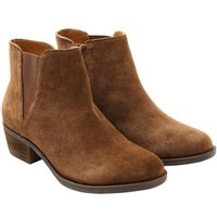 KENSIE Ladies' Gazelle Ankle Boot in Brown, 6