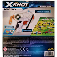 ZURU XShot Micro Dart Blaster with 3 Darts