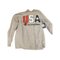 CHAMPION 2Piece Boys Active Set In Oxford Heather/Grey, 14/16