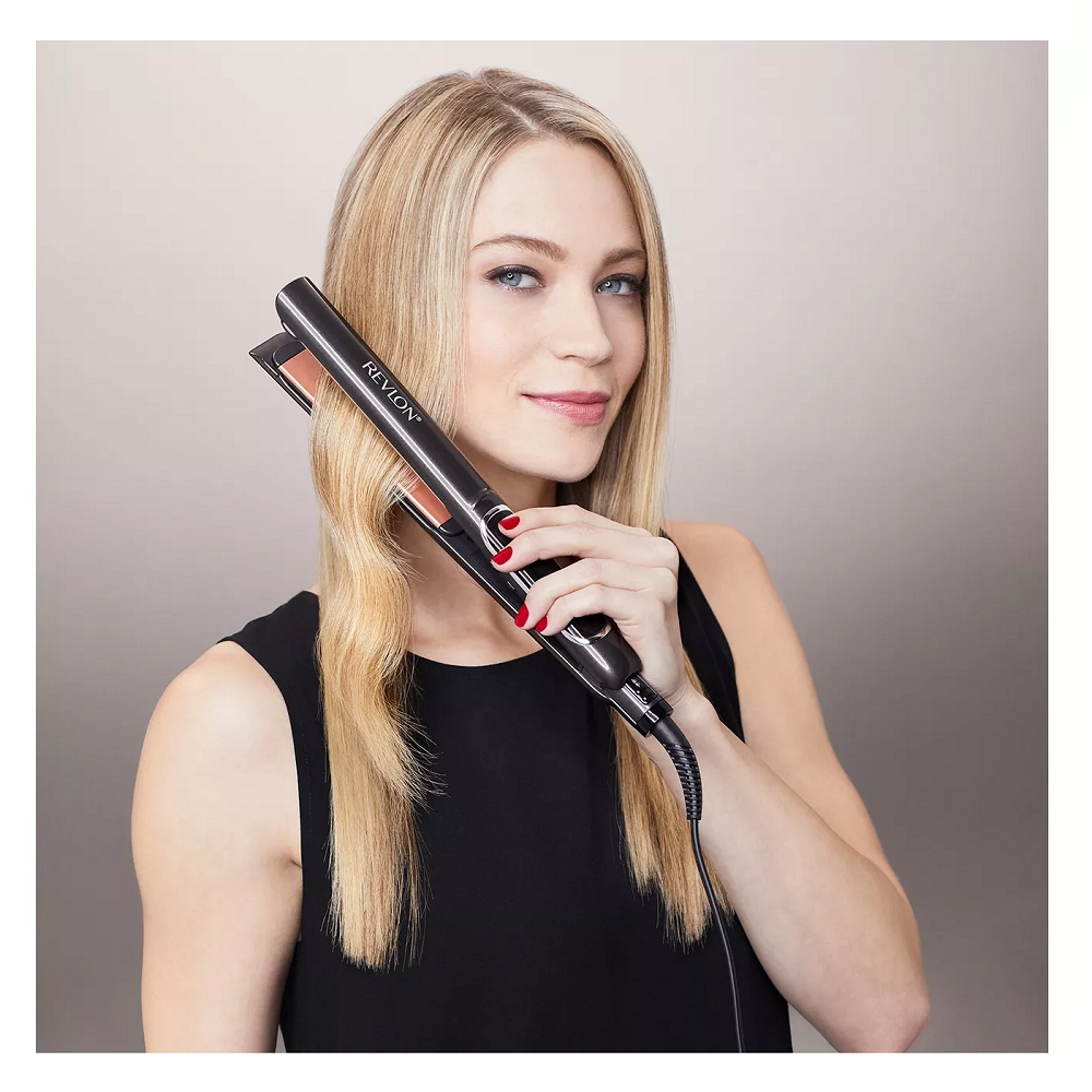 REVLON Salon Straightening Copper Flat Iron 1inch