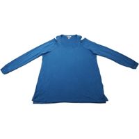 KENNETH COLE LONG SLEEVE TOP IN LYONS BLUE, XXL