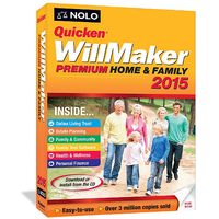 NOLO Quicken Will Maker Premium Home and Family 2015