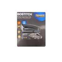 BOSTITCH EZ SQUEEZE DESKTOP STAPLER BONUS PACK IN BLACK