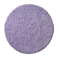 Cozy Toes 50 inch Round Rug in Purple