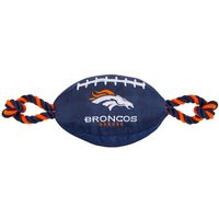 Pets First NFL Licensed Pet Toy, 2 pk, Denver Broncos