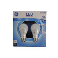 GE 10.5 Watt LED Daylight General Use Bulb (2pack)