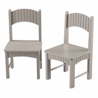 Tree House Lane Set of 2 Chairs in Grey