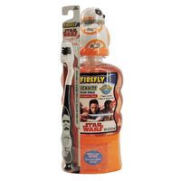 Firefly Star Wars Orange Creamsicle Flavor Anticavity Fluoride Rinse with Toothbrush 16 fl. oz