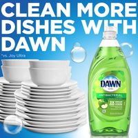 Dawn Ultra Antibacterial Hand Soap, Dishwashing Liquid Dish Soap, Apple Blossom, 532 mL