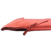 Destination Summer Outdoor Folding Sling Chair Cushion in Solid Red