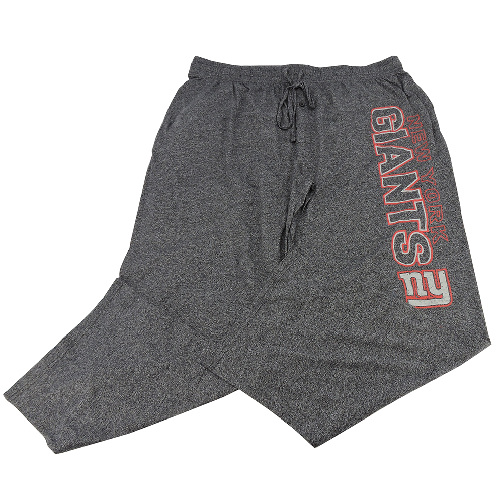 NFL Team Apparel New York Giants Speepwear Pant in Grey, Size 2xLarge