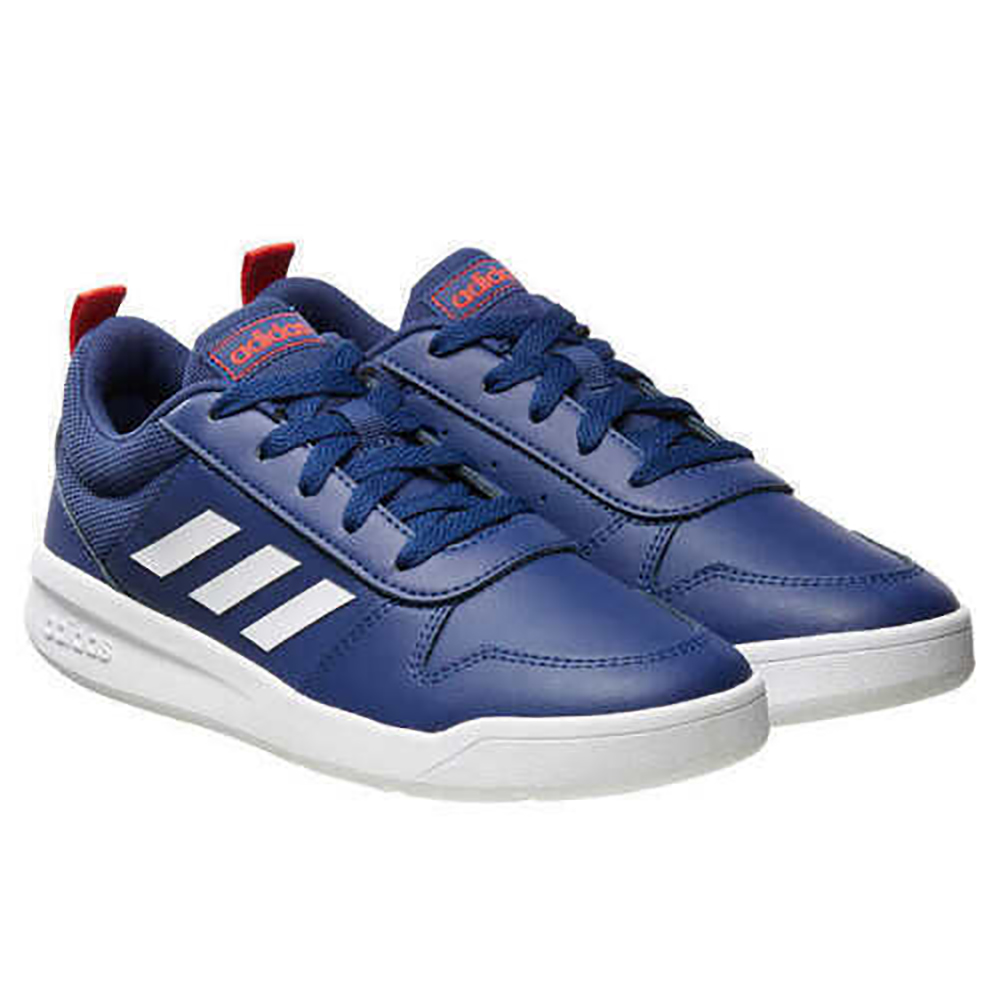 Adidas Kids Tensaur K Youth Court Shoe Navy/White Size 12K