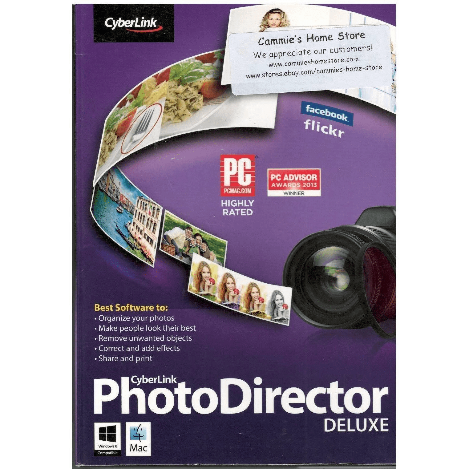 Cyberlink Photo Director Deluxe: Photo Editing For Win 8/Mac