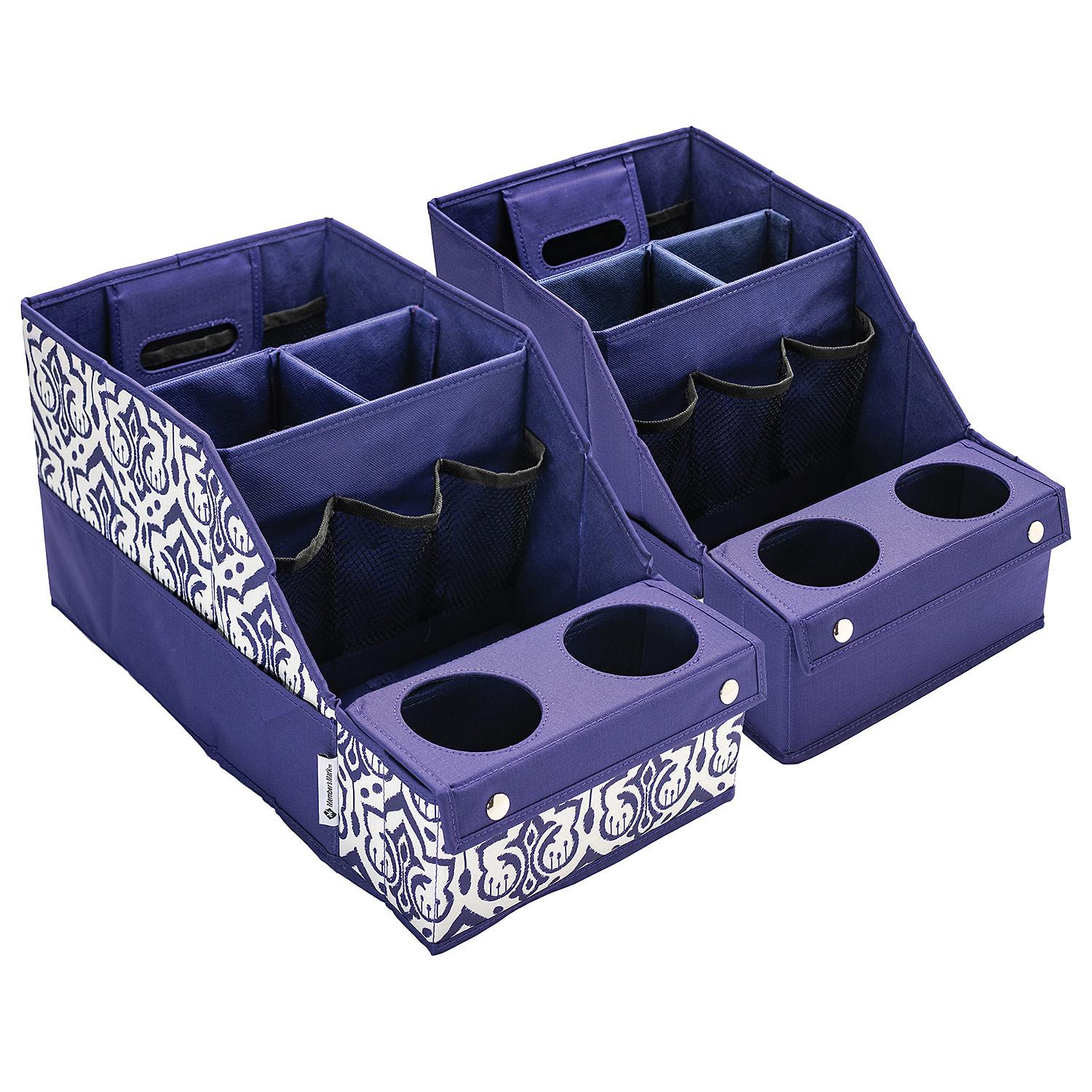 Member's Mark Car Organizer Set, 2Pack in Purple