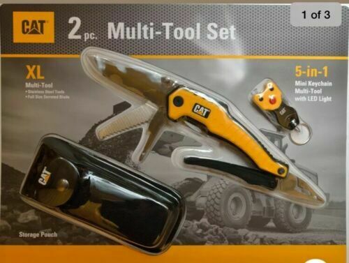 CAT Multi Tool Set 2Pc with Storage Pouch
