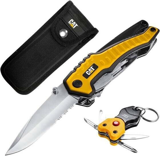 CAT Multi Tool Set 2Pc with Storage Pouch