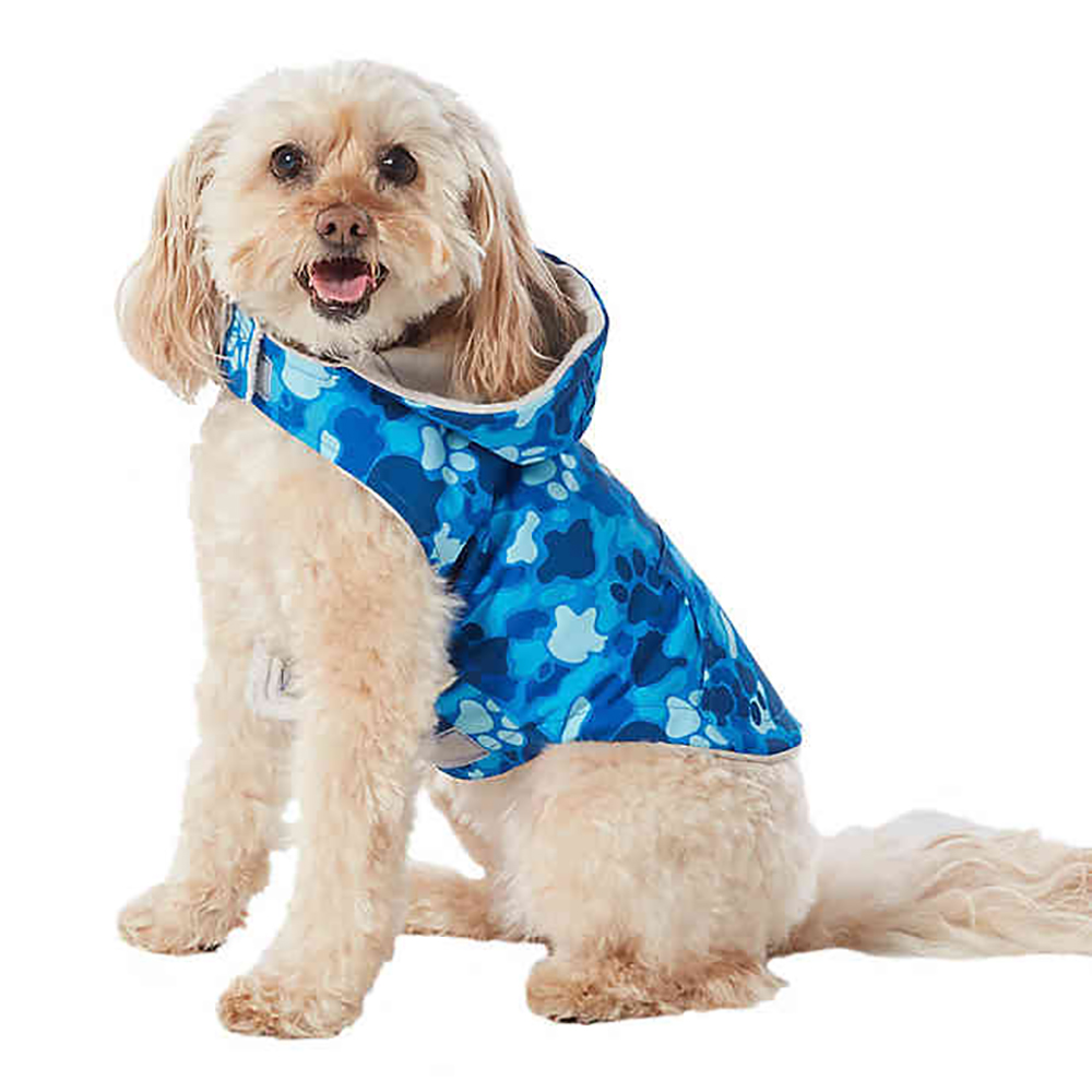 Free Country Extra Large Dog Jacket in Whisper Blue, Size M