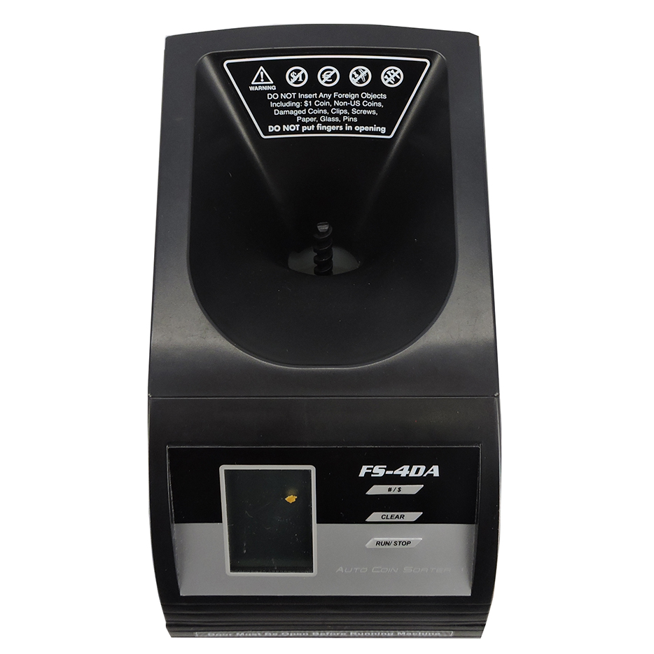 Royal Sovereign Digital 4 Row Electric Coin Sorter, Holds Up To 800 Coins