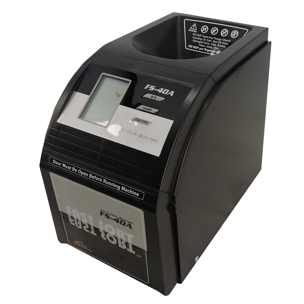 Royal Sovereign Digital 4 Row Electric Coin Sorter, Holds Up To 800 Coins