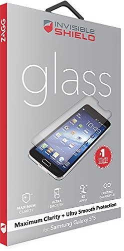ZAGG InvisibleShield Glass Screen Protector for Samsung Galaxy S5