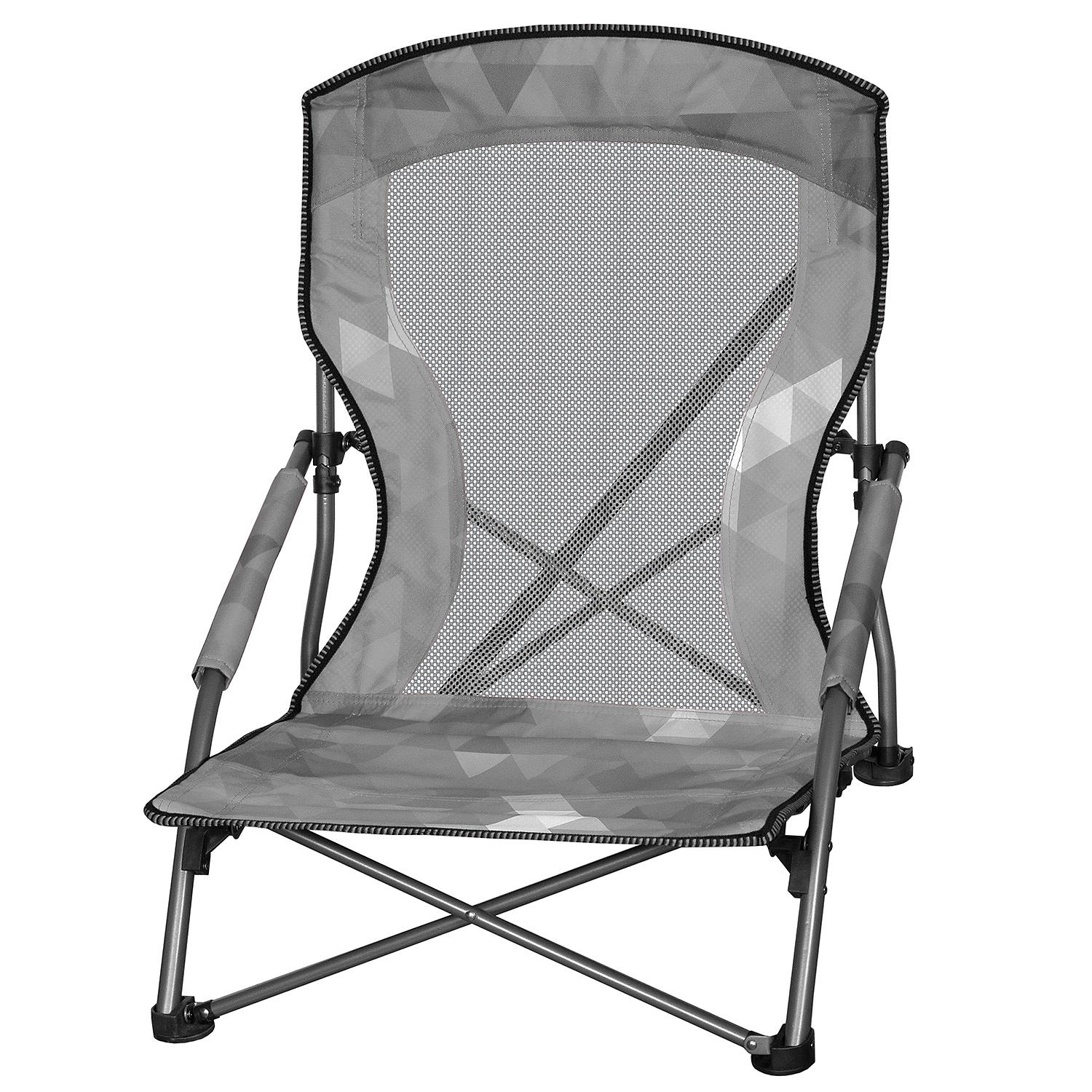 MEMBER'S MARK MESH LOUNGER CHAIR IN GREY