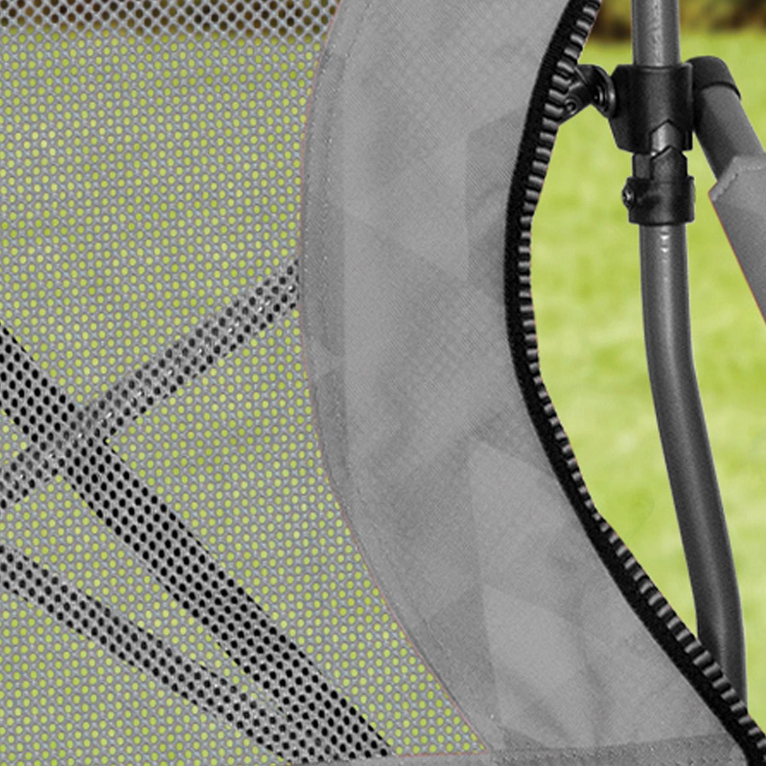 MEMBER'S MARK MESH LOUNGER CHAIR IN GREY