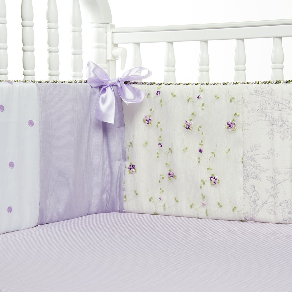 GLENNA JEAN Penelope Bumper, Lavender/Mint/White
