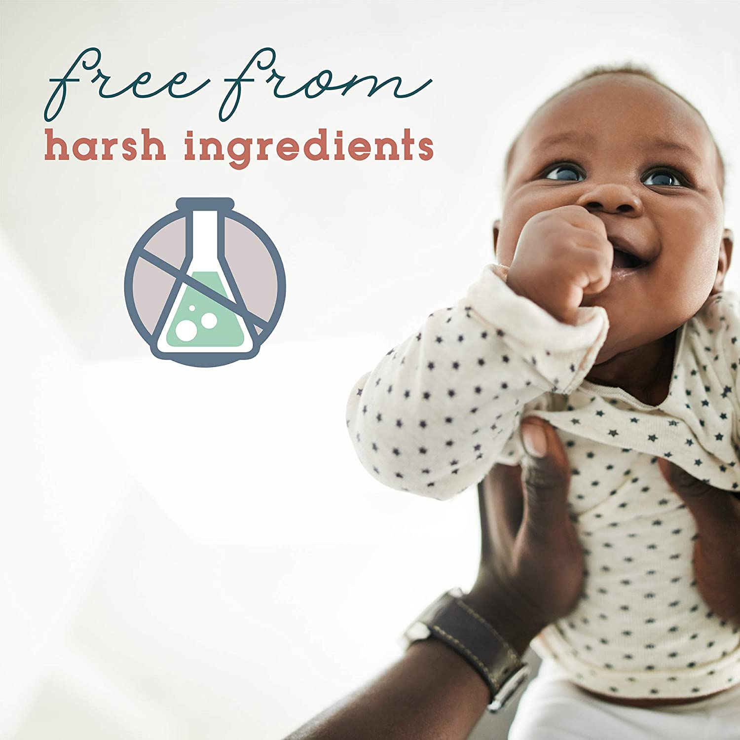 EARTH + EDEN Baby Diapers, Size 3, 180 Count
