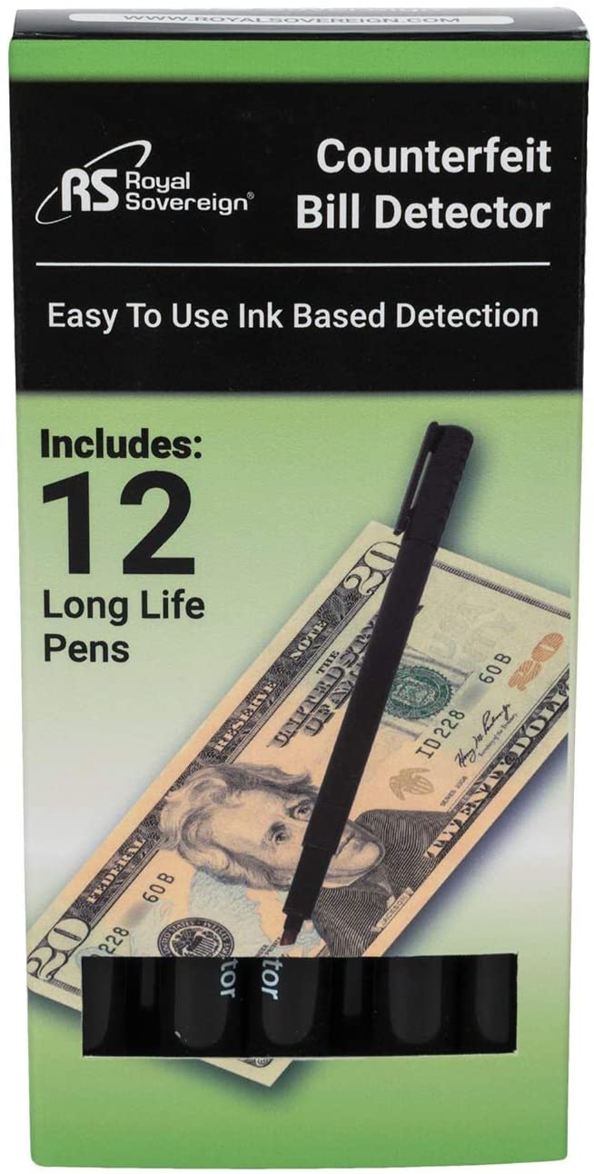 ROYAL SOVEREIGN Counterfeit Protection Pens (12 pk.)