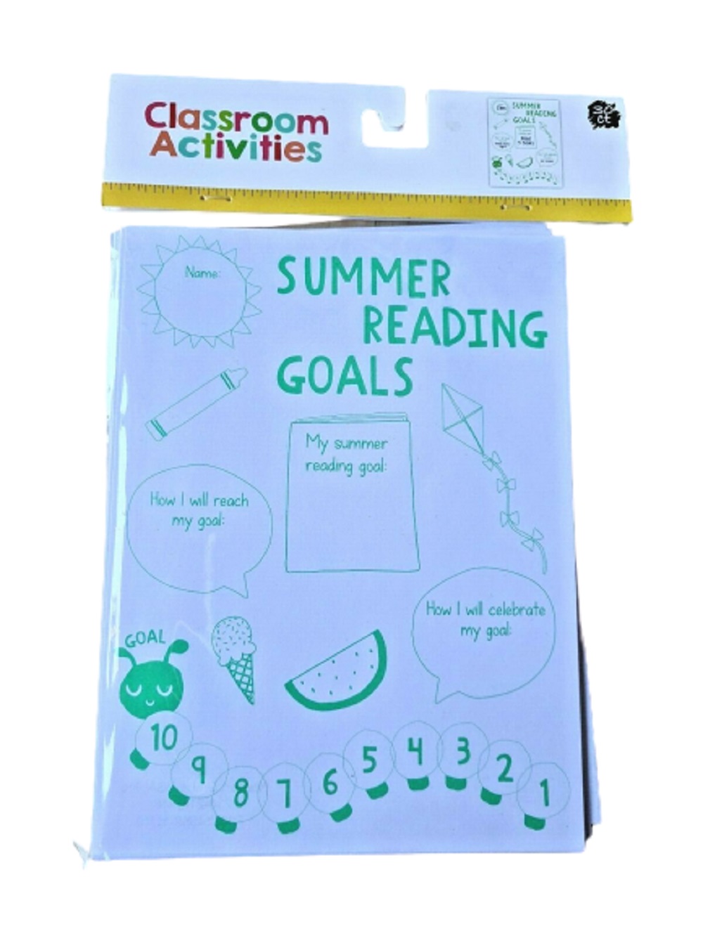 CLASSROOM ACTIVITIES Summer Reading Goals