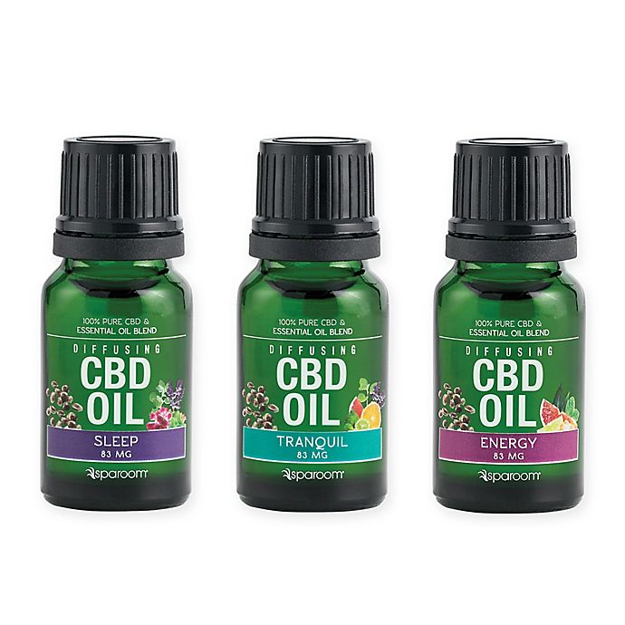 SPAROOM CBD ESSENTIAL OILS (SET OF 3)