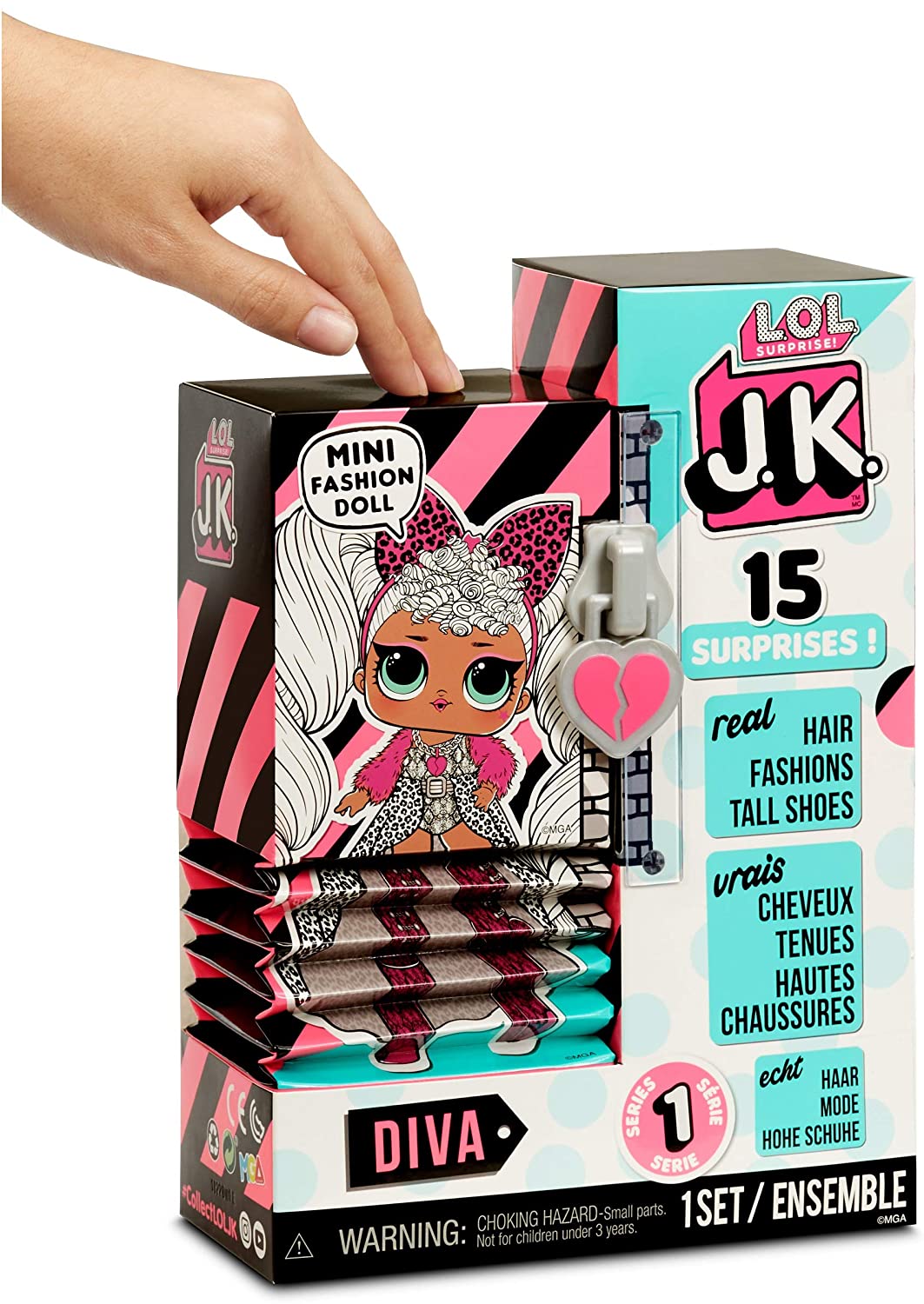 L.O.L. Surprise! JK Diva Mini Fashion Doll