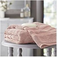 Member's Mark Hotel Premier Collection 100% Cotton Luxury Bath Towel in Blush