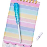 MORE THAN MAGIC Rock Candy Black Pen Gift School Supplies Blue