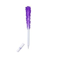 MORE THAN MAGIC Rock Candy Black Pen Gift School Supplies Purple