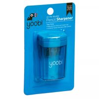 YOOBI Two Hole Pencil Sharpener in Blue